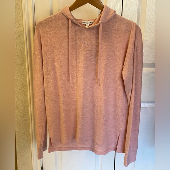 Seeing Stars Melange Peachy Lounge Top - Picture 1 of 3